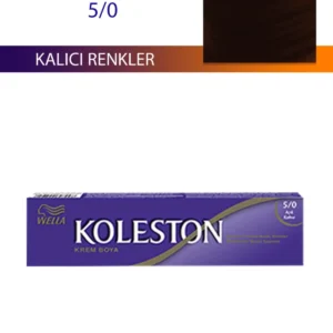 Single Tüp Boya Saç Boyası Açık Kahve 5/0
