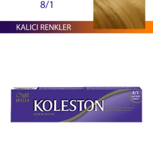 Single Tüp Boya Saç Boyası Açık Küllü Kumral 8/1