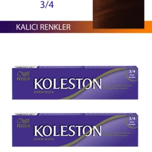 2 Adet Single Tüp Boya Saç Boyası Koyu Kestane 3/4