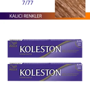 2 Adet Single Tüp Boya Saç Boyası Işıltılı Kahve 7/77