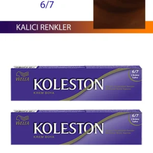 2 Adet Single Tüp Boya Saç Boyası Çikolata Kahve 6/7