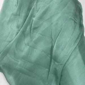 Abiye Elbiselik Işıltılı Tül Cam Organze Kumaş Mint Yeşili