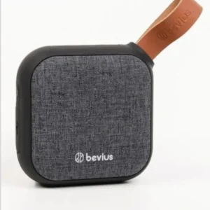 Bluetooth Taşınabilir Siyah Hoparlör SoundPower Fabric S BVS-S70 Kumaş Tasarım