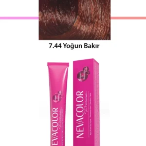Premium 7.44 Yoğun Bakır - Kalıcı Krem Saç Boyası 50 g Tüp