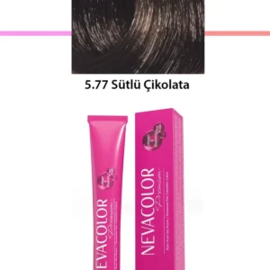 Premium 5.77 Sütlü Çikolata - Kalıcı Krem Saç Boyası 50 g Tüp