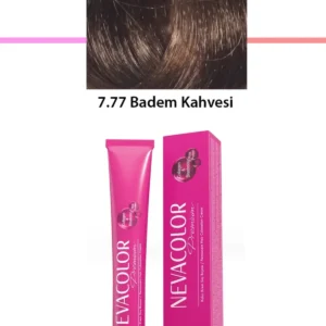 Premium 7.77 Badem Kahvesi - Kalıcı Krem Saç Boyası 50 g Tüp