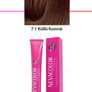 Premium 7.1 Küllü Kumral - Kalıcı Krem Saç Boyası 50 g Tüp