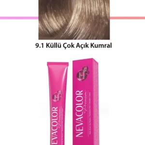 Premium 9.1 Küllü Çok Açık Kumral - Kalıcı Krem Saç Boyası 50 g Tüp