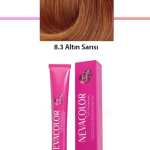 Premium 8.3 Altın Sarısı - Kalıcı Krem Saç Boyası 50 g Tüp