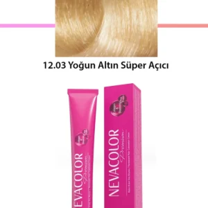 Premium 12.03 Yoğun Altın Süper Açıcı - Kalıcı Krem Saç Boyası 50 g Tüp