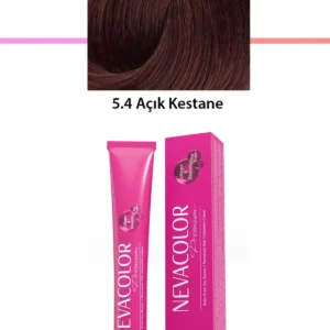 Premium 5.4 Açık Kestane - Kalıcı Krem Saç Boyası 50 g Tüp