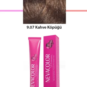 Premium 9.07 Kahve Köpüğü - Kalıcı Krem Saç Boyası 50 g Tüp