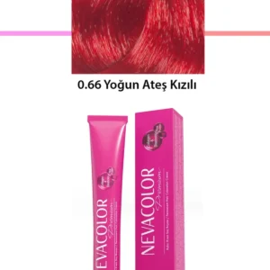Premium 0.66 Yoğun Ateş Kızılı - Kalıcı Krem Saç Boyası 50 g Tüp