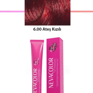 Premium 6.00 Ateş Kızılı - Kalıcı Krem Saç Boyası 50 g Tüp