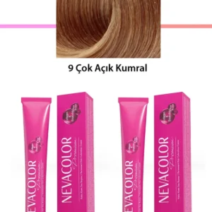 2 li Set Premium 9 Çok Açık Kumral - Kalıcı Krem Saç Boyası 2 X 50 g Tüp