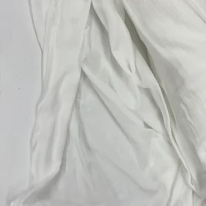 Çok Amaçlı Müslin Pamuklu Bebek Örtü ve Battaniye Kumaşı Müslin Bez Kırık Beyaz 11