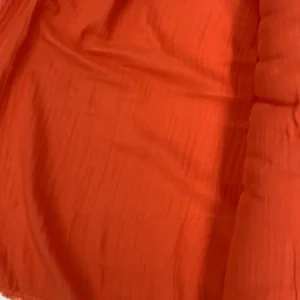 Çok Amaçlı Müslin Pamuklu Bebek Örtü ve Battaniye Kumaşı Müslin Bez Mercan 38