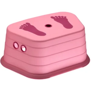 Kaydırmaz Banyo Tuvalet Klozet Mutfak Yükseltici Çocuk Basamağı Pembe