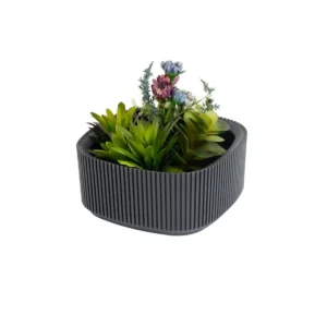 Aranjman Plastik Saksı 16.5x16.5x7.5 cm 1 Lt No1 Renk 3