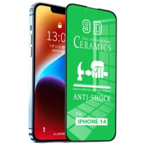 Iphone 14 Uyumlu 9d Tam Kaplayan Parmak Izi Bırakmayan Ekran Koruyucu Film