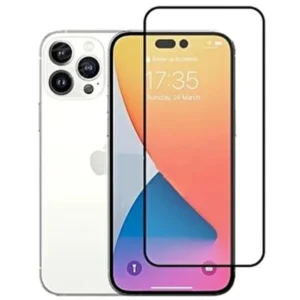 Iphone 14 Pro Uyumlu 9d Tam Kaplayan Parmak Izi Bırakmayan Ekran Koruyucu Film