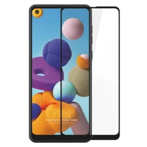 Samsung A21S Uyumlu 9d Tam Kaplayan Parmak Izi Bırakmayan Ekran Koruyucu Film