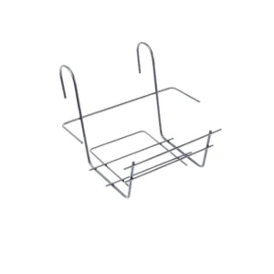 Küçük Balkon Saksı Askısı Ferforje 30CM