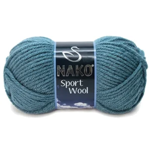 Sport Wool Atkı Bere Ceket Yelek Örgü İpi Yünü No: 185 Fırtına
