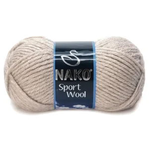 Sport Wool Atkı Bere Ceket Yelek Örgü İpi Yünü No: 2167 Kanvas Beji