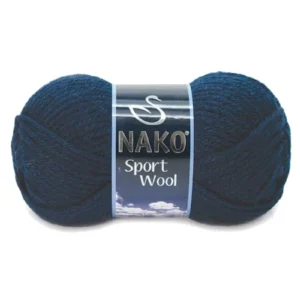 Sport Wool Atkı Bere Ceket Yelek Örgü İpi Yünü No: 3088 Lacivert