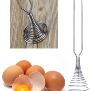 Paslanmaz Metal Mini Yumurta Çırpıcı & Karıştırıcı