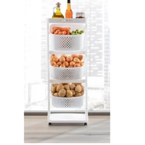 Titiz Kat Kat Sepet Organizer No:3 Beyaz TP-749