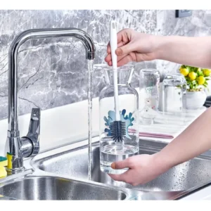 Şişe Ve Biberon Temizleme Fırçası Silikon Fırça Fr-401