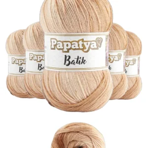 5 Adet Batik 554 Örgü İpi Yünü Tüm Kıyafetlere Uygun - 02