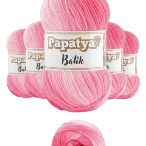 5 Adet Batik 554 Örgü İpi Yünü Tüm Kıyafetlere Uygun - 05