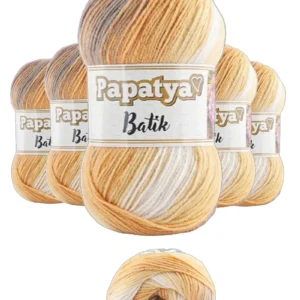 5 Adet Batik 554 Örgü İpi Yünü Tüm Kıyafetlere Uygun - 20