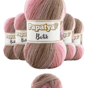 5 Adet Batik 554 Örgü İpi Yünü Tüm Kıyafetlere Uygun - 25