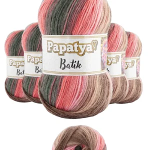 5 Adet Batik 554 Örgü İpi Yünü Tüm Kıyafetlere Uygun - 27