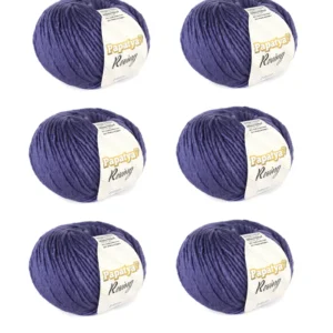 6 Adet Roving El Örgü İpi Yünü Renk no: 07
