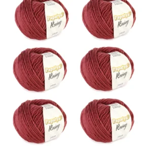 6 Adet Roving El Örgü İpi Yünü Renk no: 08