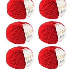 6 Adet Roving El Örgü İpi Yünü Renk no: 15