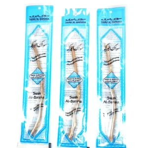 3 Adet Taze Doğal Diş Fırçası Misvak Vakumlu Paket 15 cm Orta Boy