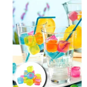 Renkli Buz Küpleri, Tükenmez Serinletici Buz Küpleri 20 Adet