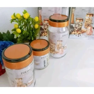 3'lü Silindir Vegas Kavanoz Seti