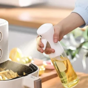 Zeytinyağı Limon Cam Sprey Şişesi Cam Yağ Püskürtücü Yağdanlık Airfryer Tasarruf 200 ml
