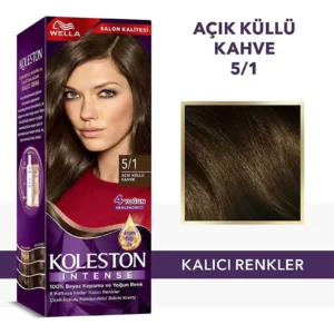 Koleston Intense Saç Boyası 5/1 Ekstra Küllü Kahve - Salon Kalitesi