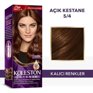 Koleston Intense Saç Boyası 5/4 Açık Kestane - Salon Kalitesi