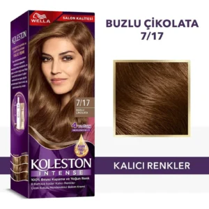 Koleston Intense Saç Boyası 7/17 Buzlu Çikolata - Salon Kalitesi
