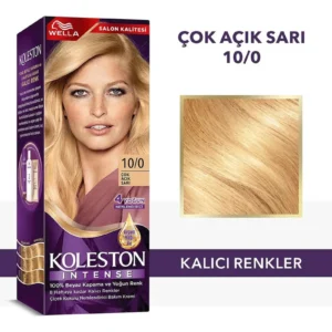 Koleston Intense Saç Boyası 10/0 Çok Açık Sarı - Salon Kalitesi