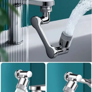 Mutfak Banyo Musluk Başlığı 180 Derece Dönebilen Fonksiyonel Evrense